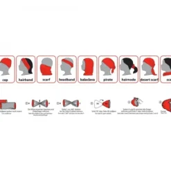 H.A.D. Merino Multifunctional Cloth – India Paisley Black Discount