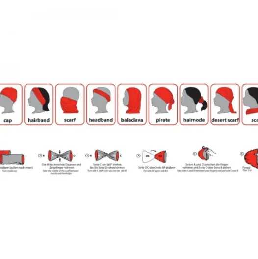 H.A.D. Originals Solid Colours Multifunctional Cloth Ha100 – Army Green Sale