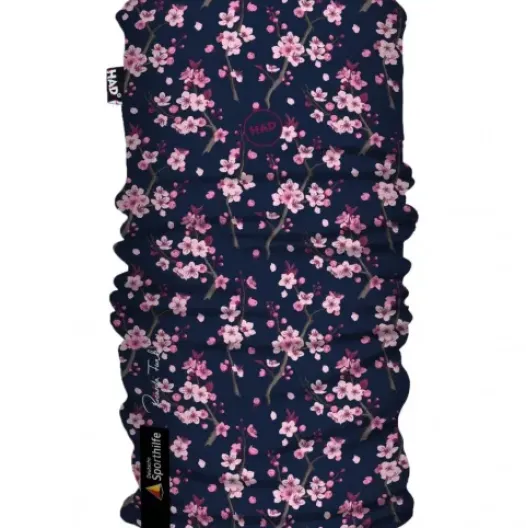 H.A.D. Printed Fleece Tube Multifunctional Cloth Ricarda Funk Collection – Cherry Blossoms Discount