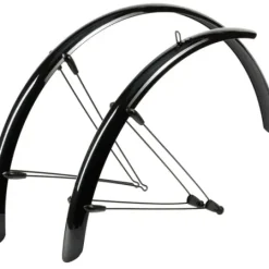 H.A.D. Hebie Rainline Mudguard Set – 28 Inch – 58 Mm – Glossy Black Outlet