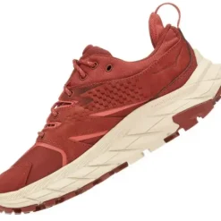 H.A.D. Hoka Anacapa Low Gtx Women'S Hiking Shoes – Cherry Mahogany / Hot Sauce Outlet