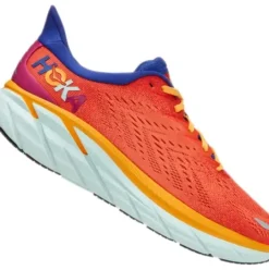 H.A.D. Hoka Clifton 8 Running Shoes – Fiesta / Bluing Sale