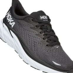 H.A.D. Hoka Clifton 8 Wide Women'S Running Shoes – Black / White Discount