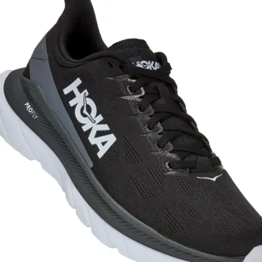 H.A.D. Hoka Mach 4 Running Shoes – Black / Dark Shadow Outlet