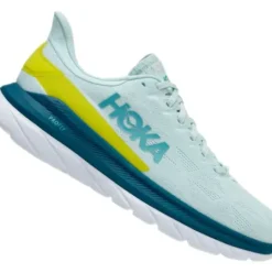 H.A.D. Hoka Mach 4 Running Shoes – Blue Glass / Evening Primrose Discount