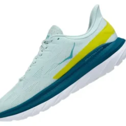H.A.D. Hoka Mach 4 Running Shoes – Blue Glass / Evening Primrose Discount
