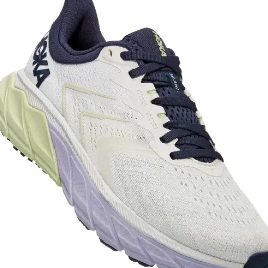 H.A.D. Hoka One One Arahi 5 Wide Women'S Running Shoes – Blanc De Blanc / Outer Space Sale