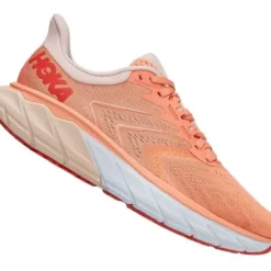 H.A.D. Hoka One One Arahi 5 Women'S Running Shoes – Cantaloupe / Silver Peony Discount