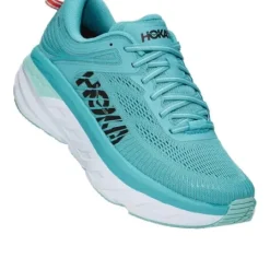 H.A.D. Hoka One One Bondi 7 Wide Women'S Running Shoes – Aquarelle / Eggshell Blue Sale