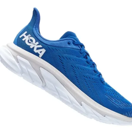 H.A.D. Hoka One One Clifton Edge Running Shoes – Turkish Sea / White Outlet