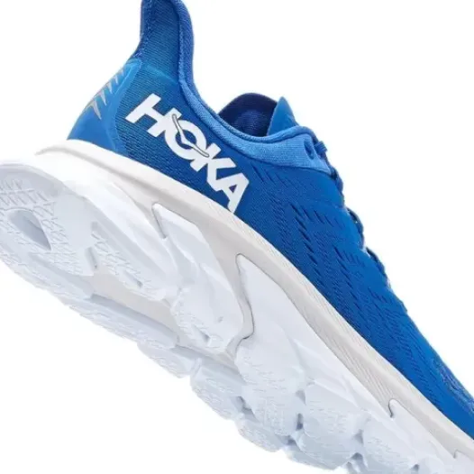 H.A.D. Hoka One One Clifton Edge Running Shoes – Turkish Sea / White Outlet