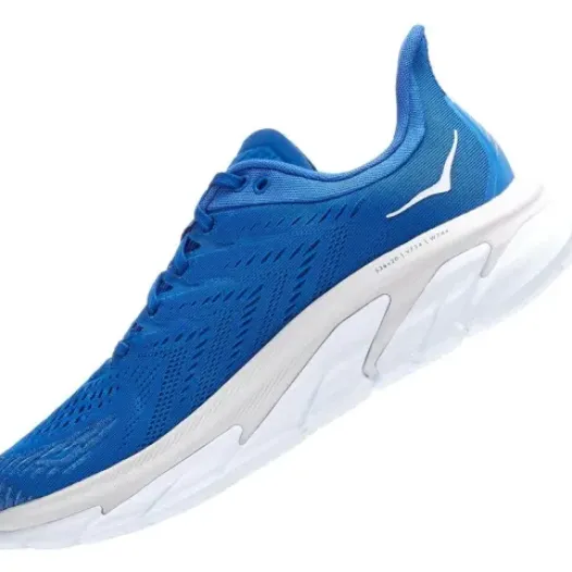 H.A.D. Hoka One One Clifton Edge Running Shoes – Turkish Sea / White Outlet
