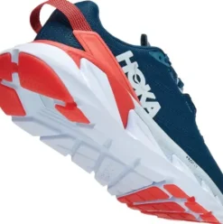 H.A.D. Hoka One One Elevon 2 Women'S Running Shoes – Moroccan Blue / Hot Coral Outlet