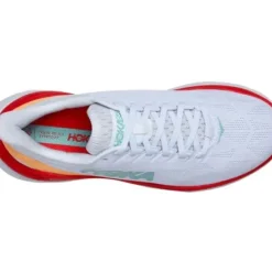 H.A.D. Hoka One One Mach 4 Women'S Running Shoes – White / Fiesta Outlet