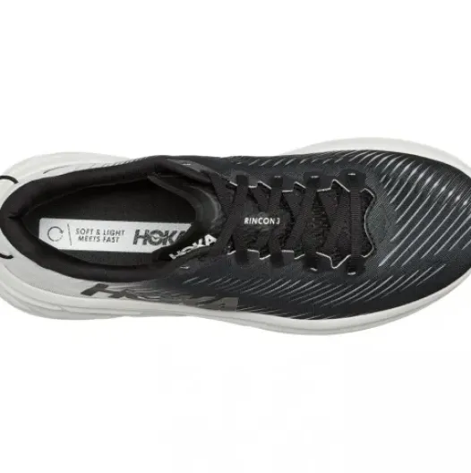 H.A.D. Hoka Rincon 3 Running Shoes – Black / White Sale
