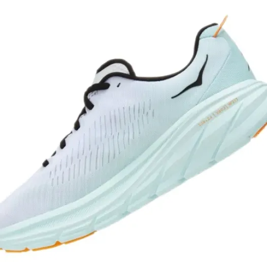 H.A.D. Hoka Rincon 3 Running Shoes – White / Blue Glass Outlet