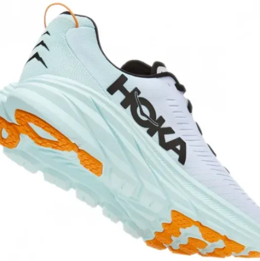 H.A.D. Hoka Rincon 3 Running Shoes – White / Blue Glass Outlet