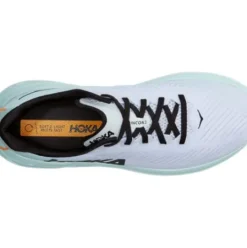 H.A.D. Hoka Rincon 3 Running Shoes – White / Blue Glass Outlet