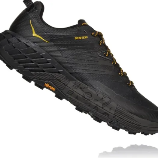 H.A.D. Hoka Speedgoat 4 Gore-Tex Running Shoes – Anthracite / Dark Gull Grey Discount