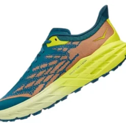 H.A.D. Hoka Speedgoat 5 Running Shoes – Blue Coral / Evening Primrose Discount