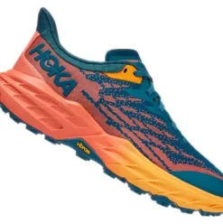 H.A.D. Hoka Speedgoat 5 Women'S Running Shoes – Blue Coral / Camellia Outlet