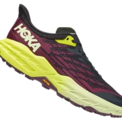 H.A.D. Hoka Speedgoat 5 Women'S Running Shoes – Blue Graphite / Evening Primrose Outlet