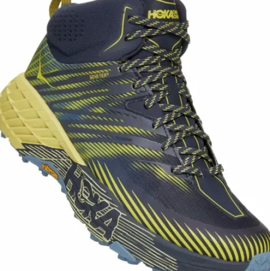 H.A.D. Hoka Speedgoat Mid 2 Gore-Tex Running Shoes – Ombre Blue / Blue Sheen Discount