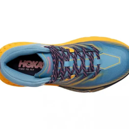 H.A.D. Hoka Speedgoat Mid 2 Gore-Tex Women'S Running Shoes – Provincial Blue / Saffron Sale