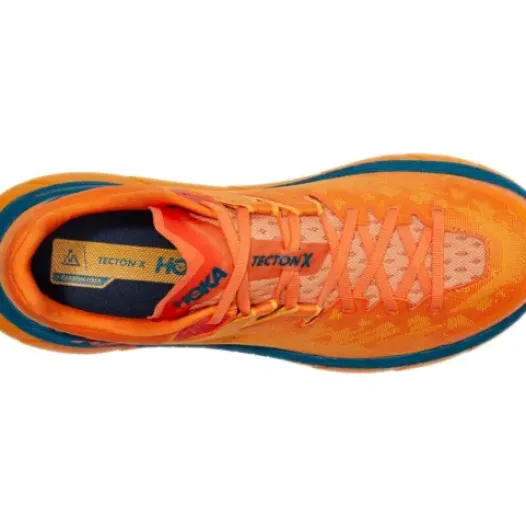 H.A.D. Hoka Tecton X Running Shoes – Persimmon Orange / Radiant Yellow Outlet