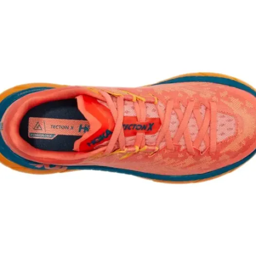 H.A.D. Hoka Tecton X Women'S Running Shoes – Camellia / Blue Coral Sale